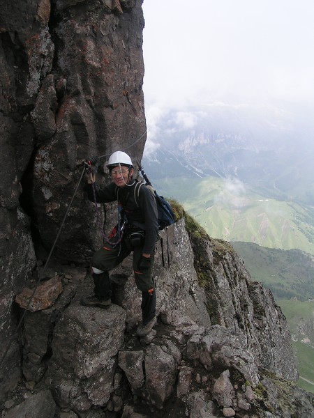 FERRATA TRINCEE NA BEC DE MESDI 2727